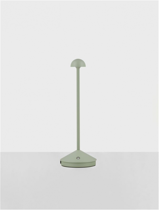 Veioza exterior Nova Luce LUMO 9030621 LED 2W 3000K 120lm Sandy Olive Green Die-Casting Aluminium & Polycarbonate Frost   IP54 [7]