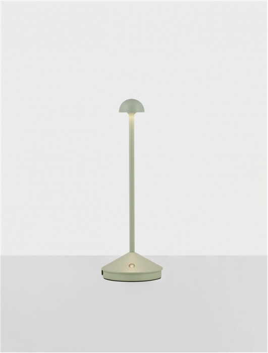 Veioza exterior Nova Luce LUMO 9030621 LED 2W 3000K 120lm Sandy Olive Green Die-Casting Aluminium & Polycarbonate Frost   IP54 [9]