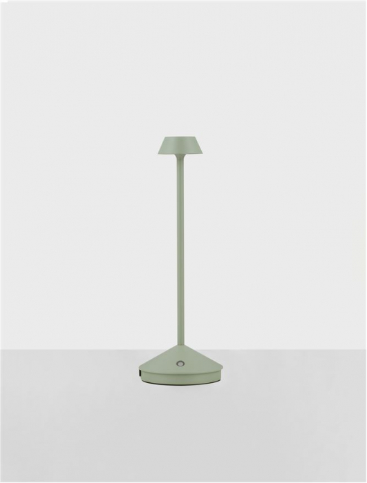 Veioza exterior Nova Luce LUMO 9030621 LED 2W 3000K 120lm Sandy Olive Green Die-Casting Aluminium & Polycarbonate Frost   IP54 [6]