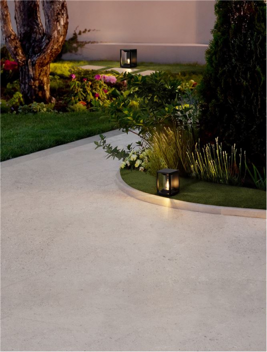 Veioza exterior Nova Luce PACIFIC 9030606 E27 1x12W    Sandy Black Die-Casting Aluminium & Clear Polycarbonate   IP65 [3]