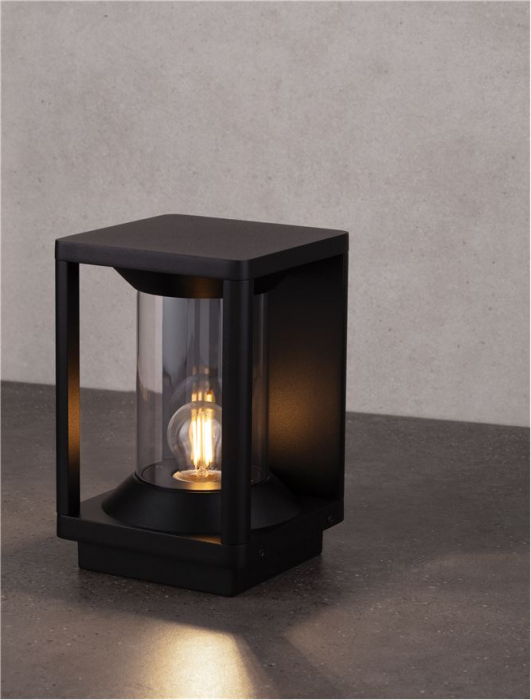 Veioza exterior Nova Luce PACIFIC 9030606 E27 1x12W    Sandy Black Die-Casting Aluminium & Clear Polycarbonate   IP65 [9]