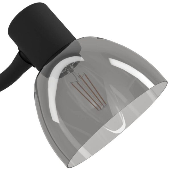 Veioză MACERE E14 1X25W IP20 340mm 901062, otel, negru, alama periata [3]