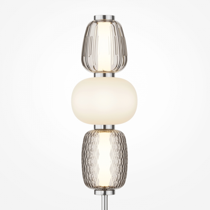 Veioza Maytoni Pattern MOD267TL-L28CH3K LED 28W 3000K 3800lm Metal/Glass Chrome IP20 [3]