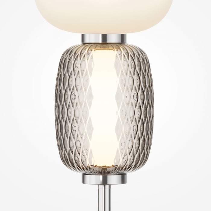 Veioza Maytoni Pattern MOD267TL-L28CH3K LED 28W 3000K 3800lm Metal/Glass Chrome IP20 [2]