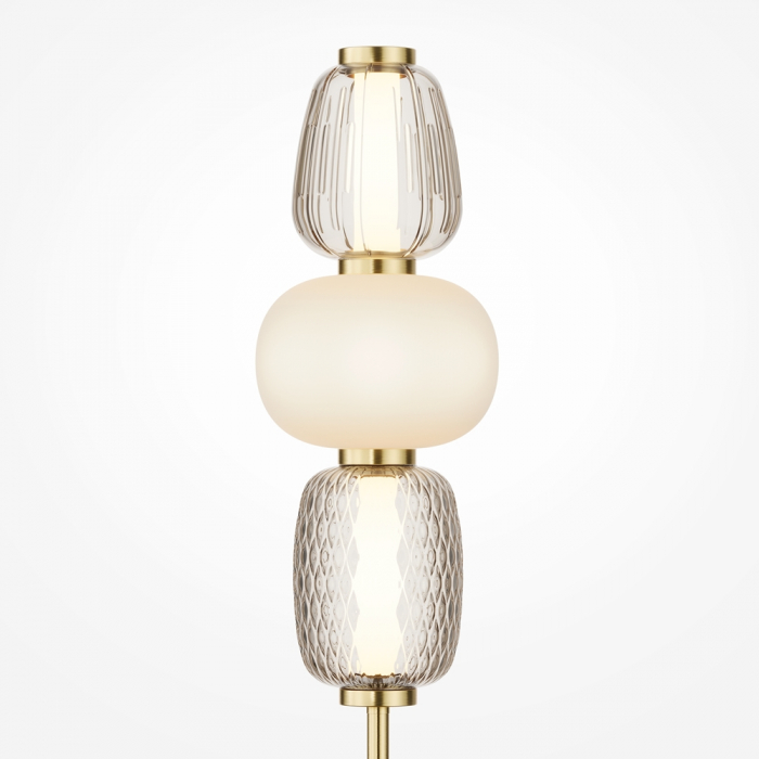 Veioza Maytoni Pattern MOD267TL-L28G3K LED 28W 3000K 3800lm Metal/Glass Gold IP20 [3]