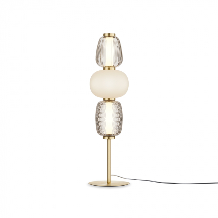 Veioza Maytoni Pattern MOD267TL-L28G3K LED 28W 3000K 3800lm Metal/Glass Gold IP20 [4]