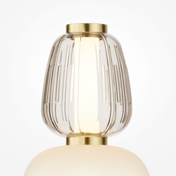 Veioza Maytoni Pattern MOD267TL-L28G3K LED 28W 3000K 3800lm Metal/Glass Gold IP20 [2]
