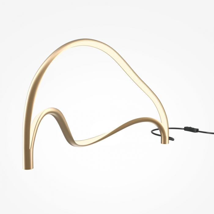 Veioza Maytoni Plons MOD283TL-L12BS3K LED 12W 3000K 760lm Metal Gold IP20 [3]