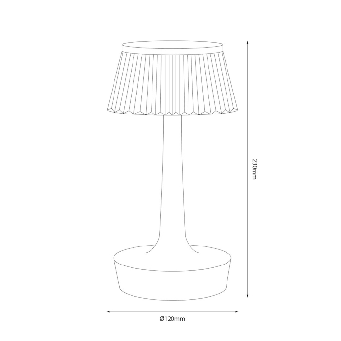 Veioza Milagro Easy LED 1.5W 100lm 3000K/6000K 3.7V Black ABS IP20 [6]