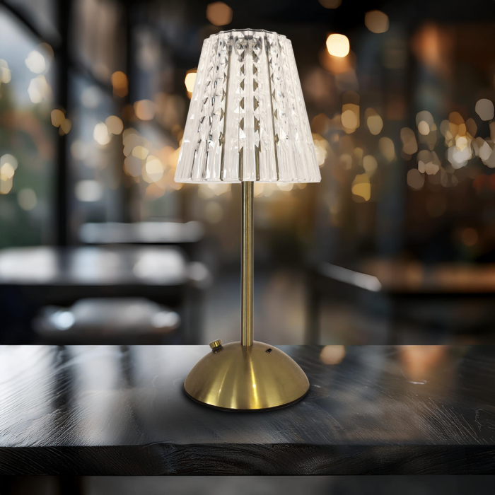 Veioza Milagro Elba LED 1.6W 240lm 3000K/6000K 5V Gold Metal & Plastic IP20 [3]