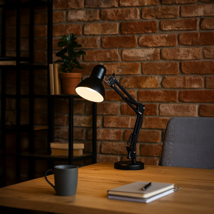 Veioza Milagro Nexa E27 1xE27 max 60W   230V Black Metal IP20 [6]