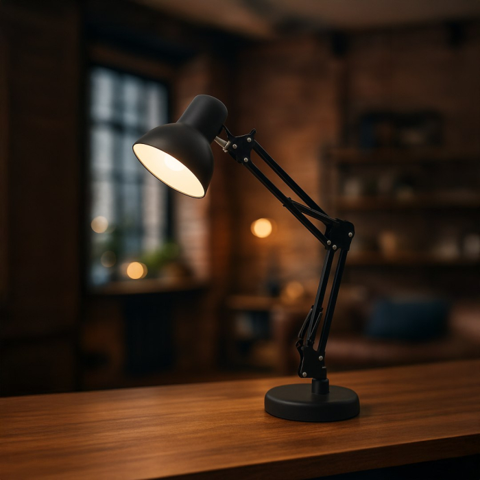 Veioza Milagro Nexa E27 1xE27 max 60W   230V Black Metal IP20 [5]