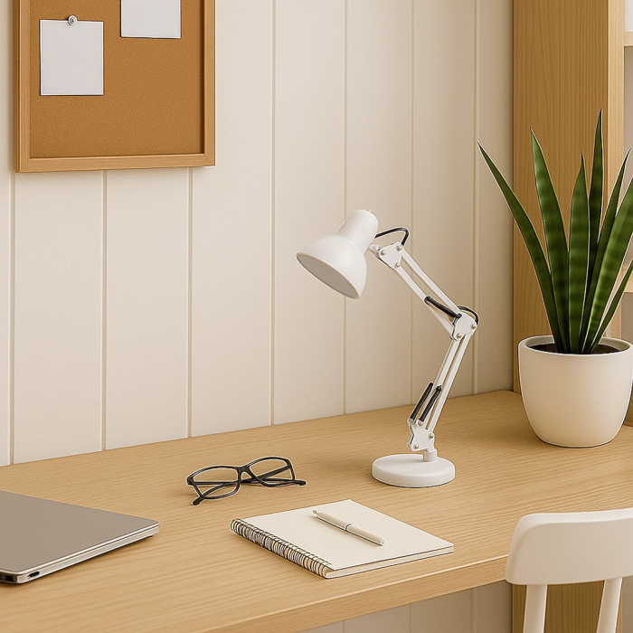 Veioza Milagro Nexa E27 1xE27 max 60W   230V White Metal IP20 [6]