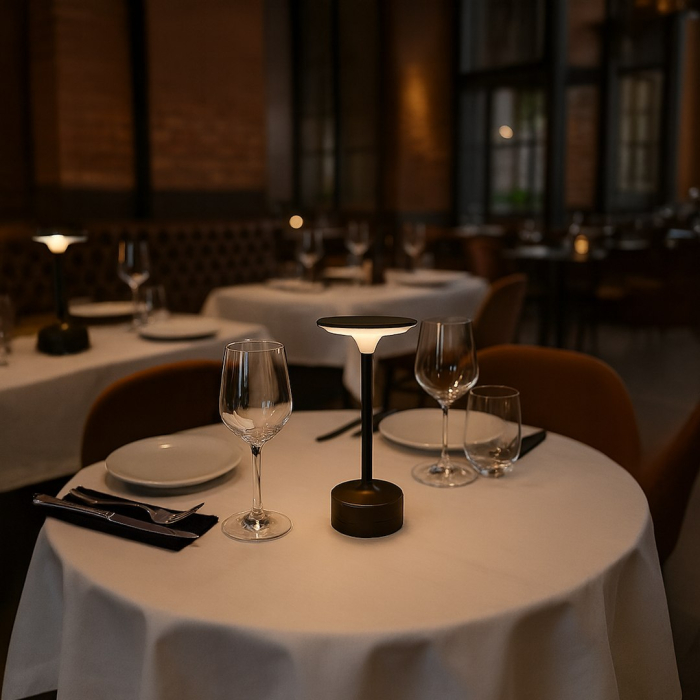 Veioza Milagro Tavolo LED 2.5W 250lm 3000K/6000K 3.7V Black Metal & Plastic IP20 [3]