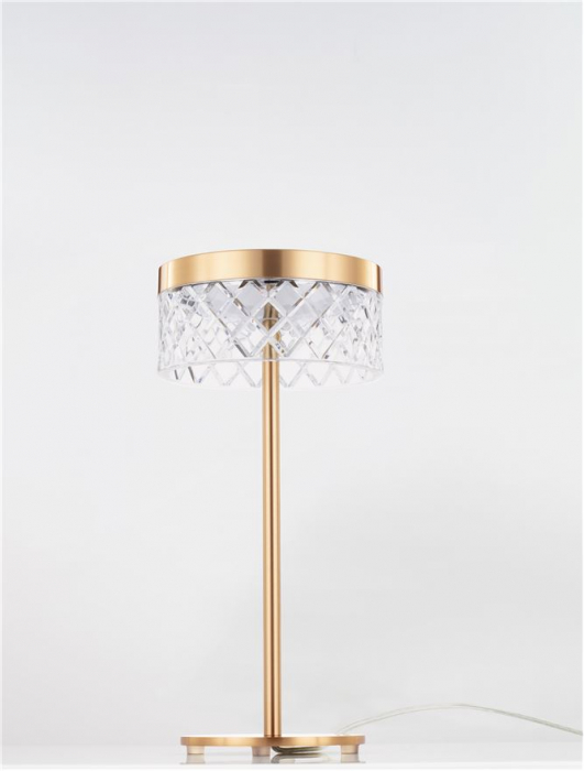 Veioza Nova Luce BION 9186947 LED 6W 3000K 383lm Brass Gold & Acrylic  IP20 [5]