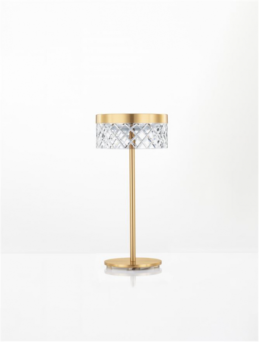 Veioza Nova Luce BION 9186947 LED 6W 3000K 383lm Brass Gold & Acrylic  IP20 [3]