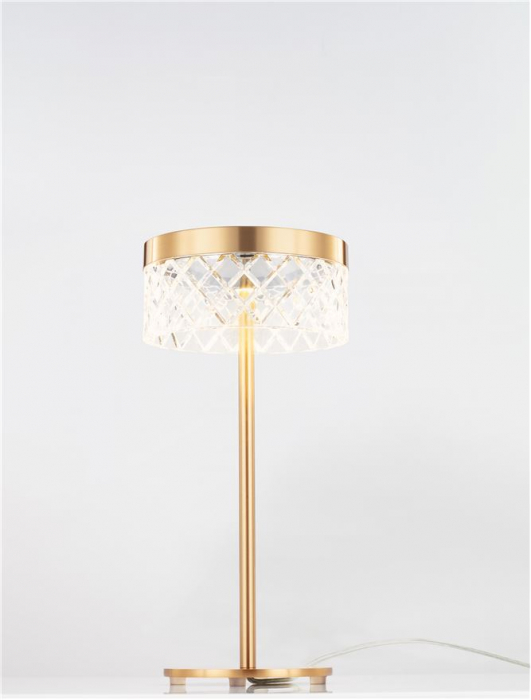 Veioza Nova Luce BION 9186947 LED 6W 3000K 383lm Brass Gold & Acrylic  IP20 [6]