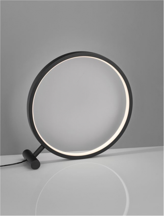 Veioza Nova Luce HOLA 9006097 LED 12W 3000K 780lm Sandy Black Aluminium Dimmable With remote control IP20 [7]