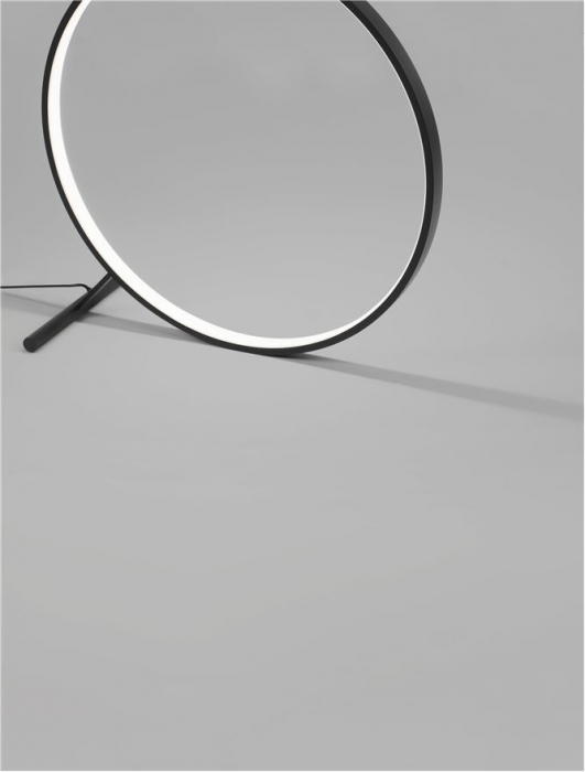 Veioza Nova Luce HOLA 9006098 LED 46W 3000K 3757lm Sandy Black Aluminium Dimmable With remote control IP20 [4]