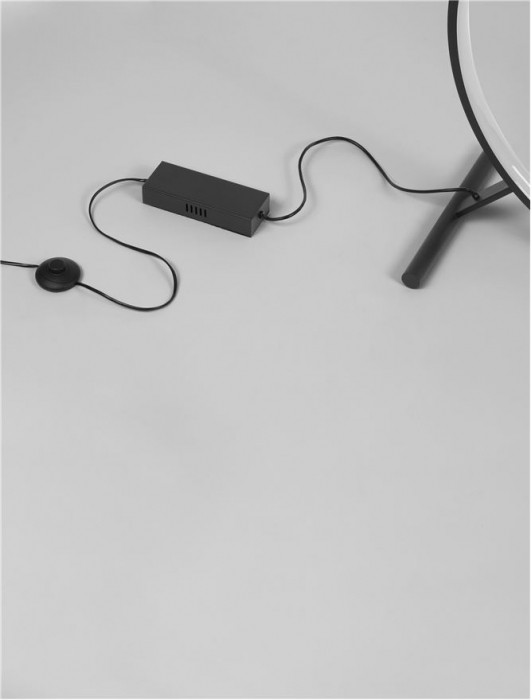 Veioza Nova Luce HOLA 9006098 LED 46W 3000K 3757lm Sandy Black Aluminium Dimmable With remote control IP20 [7]