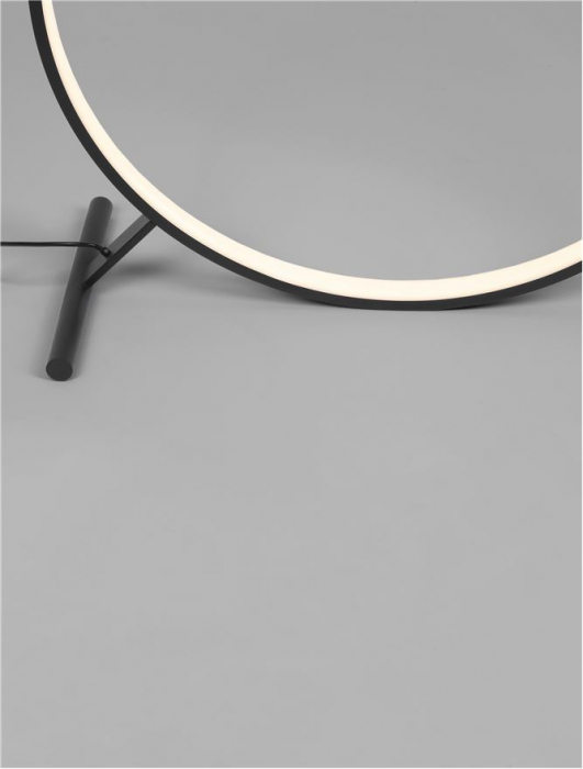 Veioza Nova Luce HOLA 9006098 LED 46W 3000K 3757lm Sandy Black Aluminium Dimmable With remote control IP20 [6]