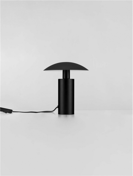 Veioza Nova Luce KARPOS 9011321 Matt Black Metal LED 5W 264lm 3000K IP20 [3]