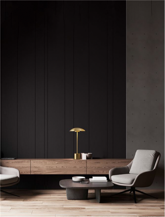 Veioza Nova Luce LASH LED 5W 250lm 3000K Gold Metal  IP20 [3]