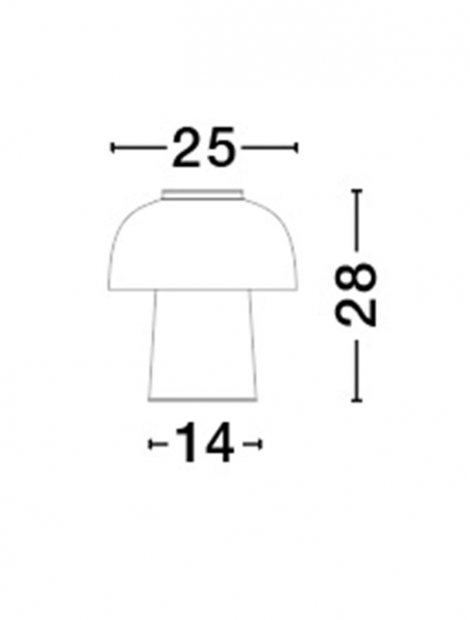 Veioza Nova Luce SQUBE 9001085 E27 1x12W    Sandy Black & Gold Metal   IP20 [8]