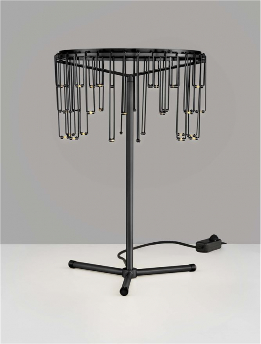 Veioza Nova Luce STELLAR 9186981 LED 16W 3000K 1092lm Touch Dimmable Black Chrome Copper IP20 [4]