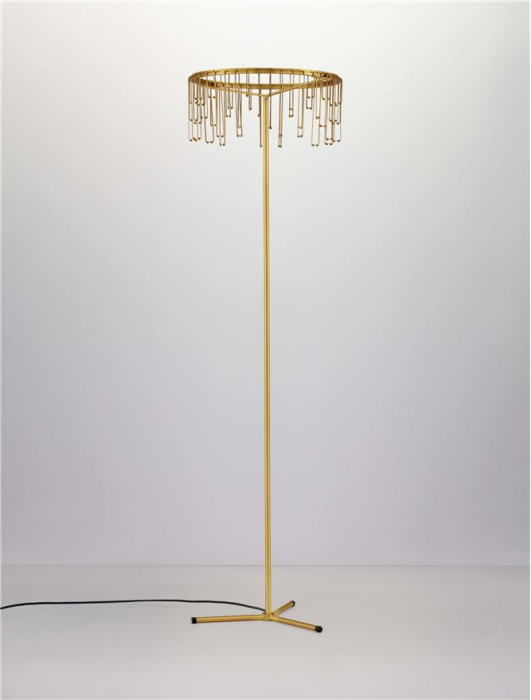 Lampadar Nova Luce STELLAR 9186982 LED 17W 3000K 1258lm Touch Dimmable Gold Copper Metal IP20 [4]
