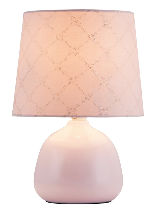 Veioza Rabalux Ellie E14 E14 1x MAX 40W   ceramică rose stil standard 230V, 50Hz IP20 4384 [2]