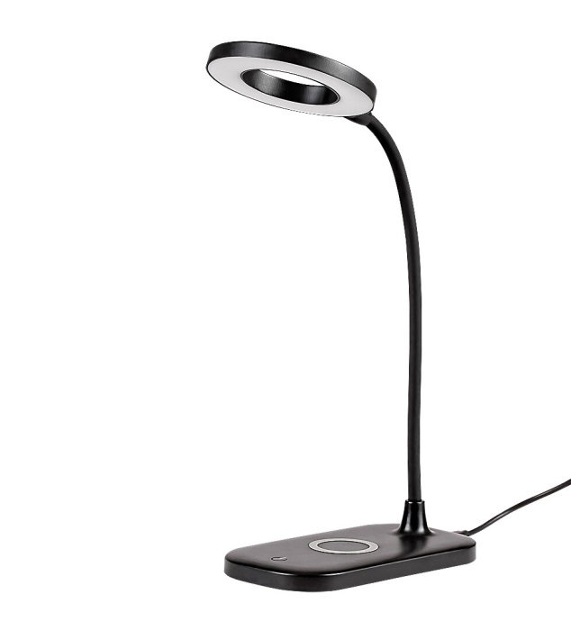 Veioza Rabalux Hardin LED 5W 210lm 2700K-6000 plastic black stil modern DC 5V IP20 74013 [2]