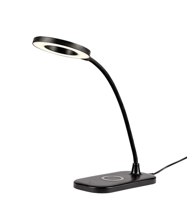 Veioza Rabalux Hardin LED 5W 210lm 2700K-6000 plastic black stil modern DC 5V IP20 74013 [4]