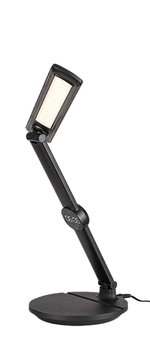 Veioza Rabalux Isak LED 9W 570lm 3000,4000,6500K plastic plastic negru alb IP20 [5]