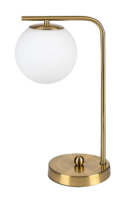 Veioza Rabalux Kiara E27 1x MAX 35W  metal sticlă auriu IP20 [2]