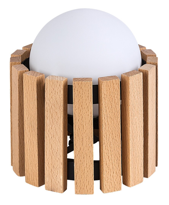 Veioza Rabalux Noxelle G9 G9 1x MAX 5W lemn mat black wood stil scandinav, IP20 74420 [2]