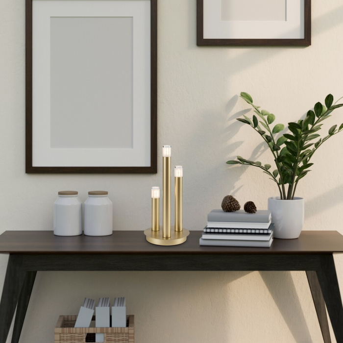 Veioza Rabalux Ramira G9 3x MAX 5W  metal acril auriu IP20 [6]