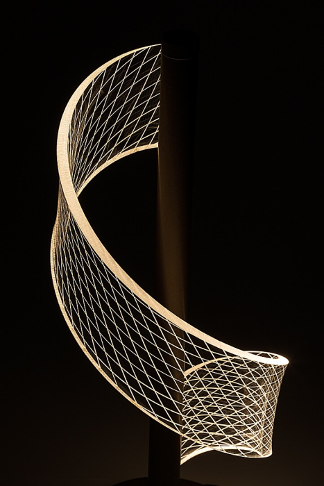 Veioza Rabalux Zofrael LED 6W 450lm 3000K metal acril auriu transparent IP20 [7]