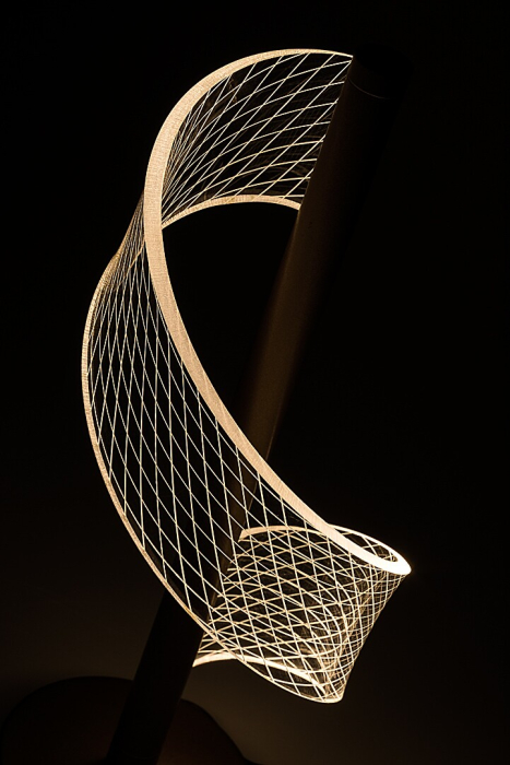 Veioza Rabalux Zofrael LED 6W 450lm 3000K metal acril auriu transparent IP20 [8]