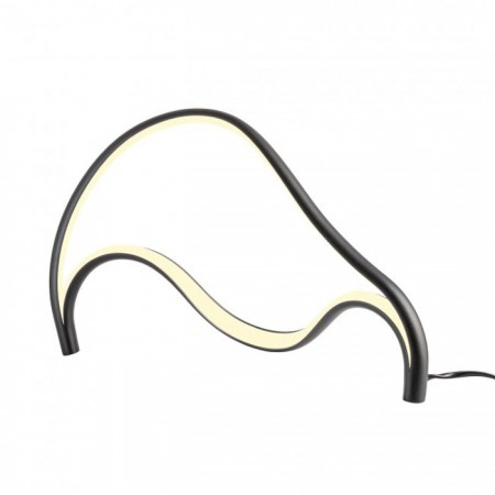Veioza Redo Tempest, negru mat, LED, 12W, 840 lumeni, alb cald 3000K, L.40 cm, 01-3602 [1]