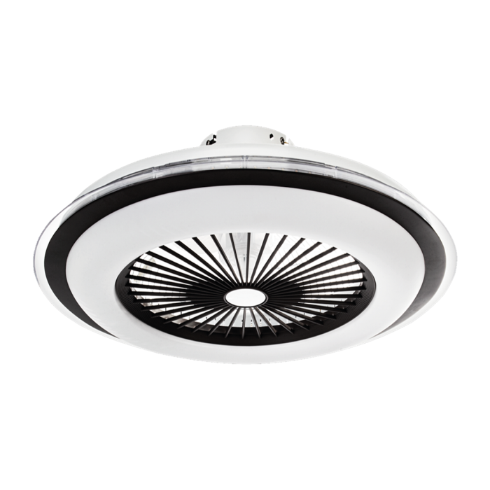 Ventilator Milagro Zephyr LED 48W  3000K/6000K 230V Black Metal & Plastic IP20 [7]