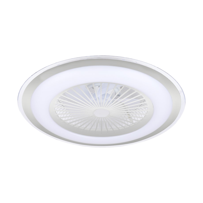 Ventilator Milagro Zephyr LED 48W  3000K/6000K 230V Silver Metal & Plastic IP20 [7]