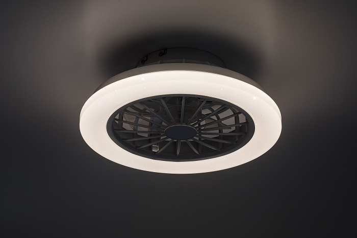 Ventilator Rabalux Dalfon LED 24W 2200lm 3000K-6500K metal/ plastic white stil functional, IP20 71348 [4]
