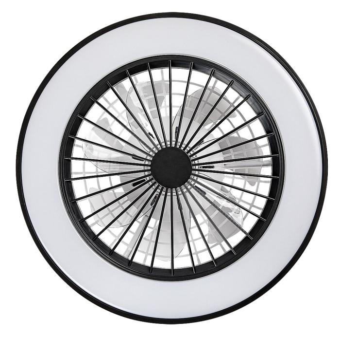 Ventilator Rabalux Dalfon2 LED 40W 2200lm 3000K, 4000K, 6000 plastic black stil functional, IP20 71336 [6]