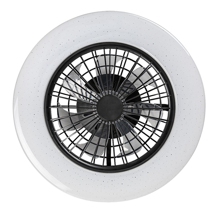 Ventilator Rabalux Dalfon2 LED 48W 1900lm 3000-6500 metal/ plastic black stil funcțional 230V, 50Hz IP20 71329 [7]