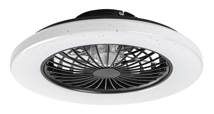 Ventilator Rabalux Dalfon2 LED 48W 1900lm 3000-6500 metal/ plastic black stil funcțional 230V, 50Hz IP20 71329 [2]