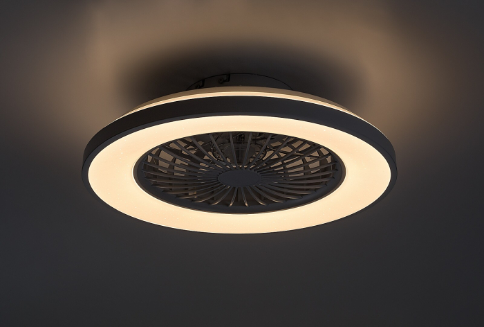 Ventilator Rabalux Dalfon2 LED 48W 2400lm 3000-6500 metal/ plastic white stil funcțional 230V, 50Hz IP20 71332 [3]