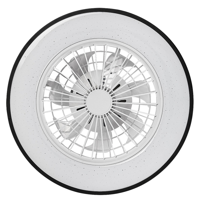 Ventilator Rabalux Dalfon2 LED 48W 2800lm 3000-6500 metal/ plastic black stil funcțional 230V, 50Hz IP20 71331 [7]