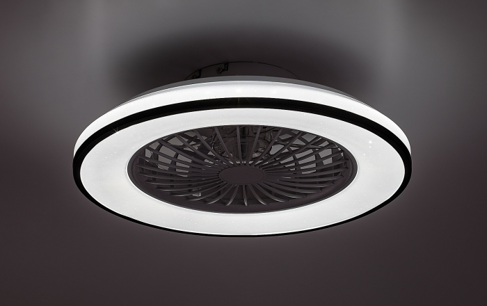 Ventilator Rabalux Dalfon2 LED 48W 2800lm 3000-6500 metal/ plastic black stil funcțional 230V, 50Hz IP20 71331 [5]