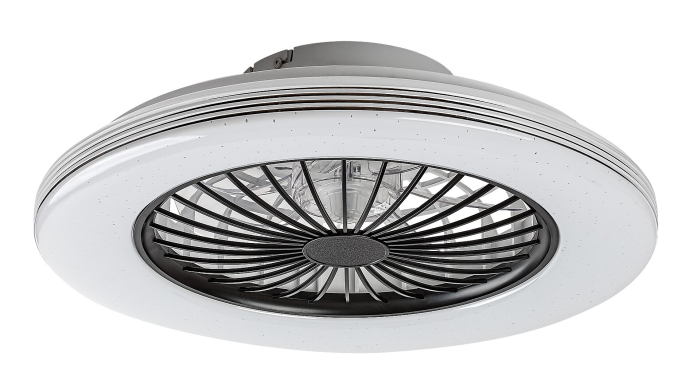 Ventilator Rabalux Dalfon2 LED 48W 3100lm 3000-6500 metal/ plastic black stil funcțional 230V, 50Hz IP20 71330 [2]